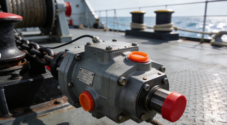 Hydraulic Gear Pump Powering Ship Deck Machinery