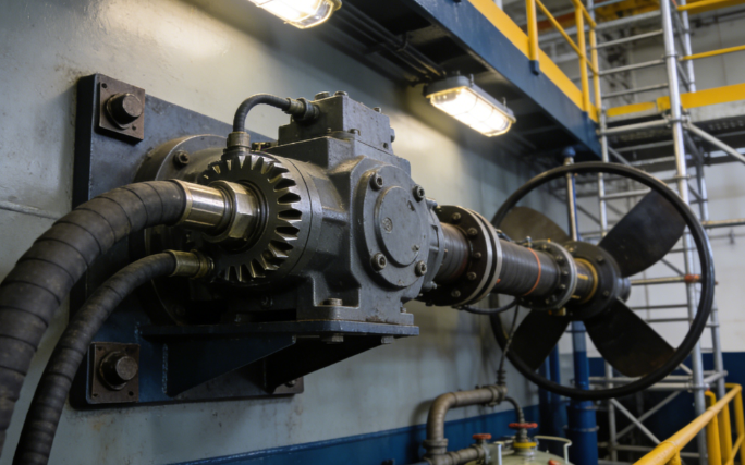 Marine Steering Gear Hydraulic Pump Installation